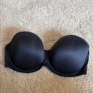 ThirdLove Black Strapless T-Shirt Bra